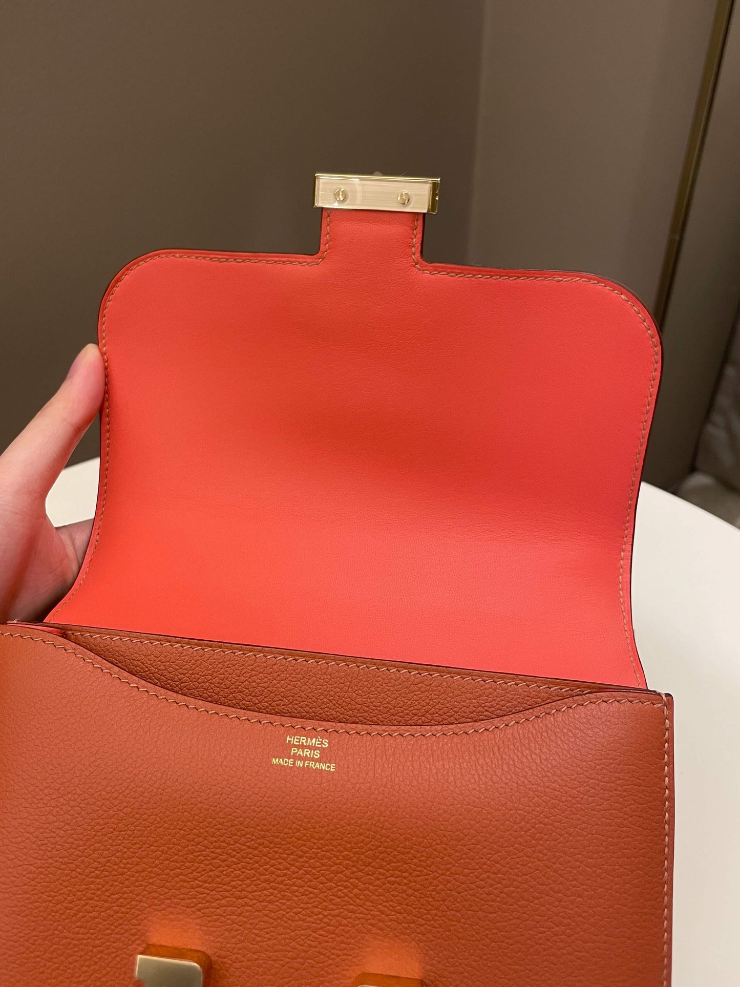 Hermes Constance 18 Blush/ Rose Jaiper Evercolor