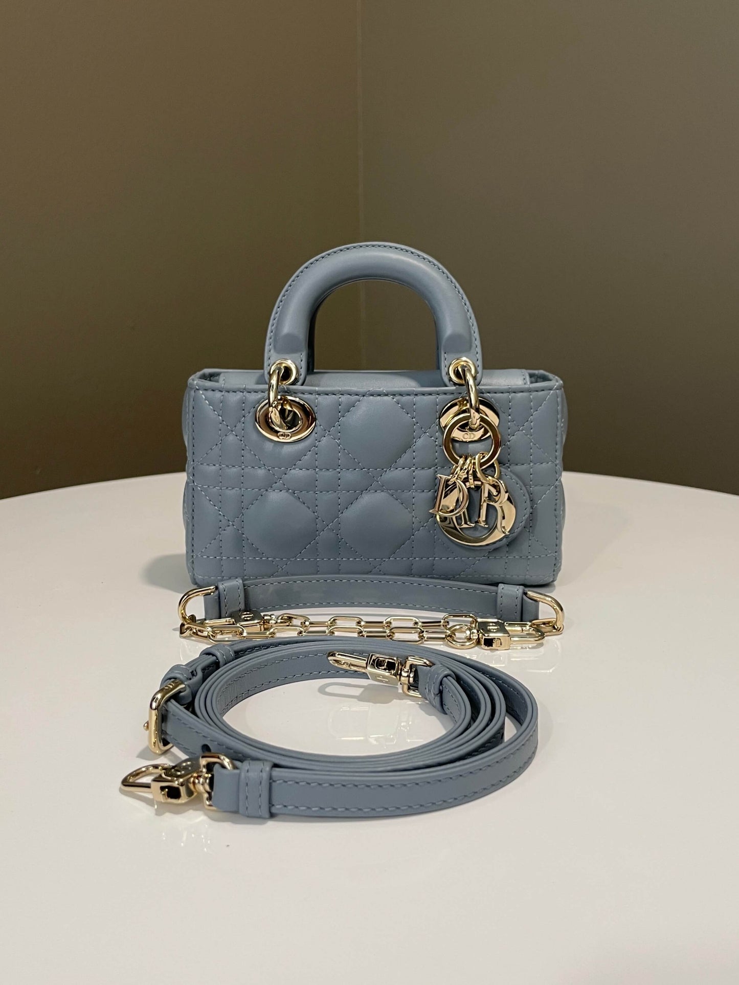 Dior Micro Lady D-Joy Bag Cloud Blue