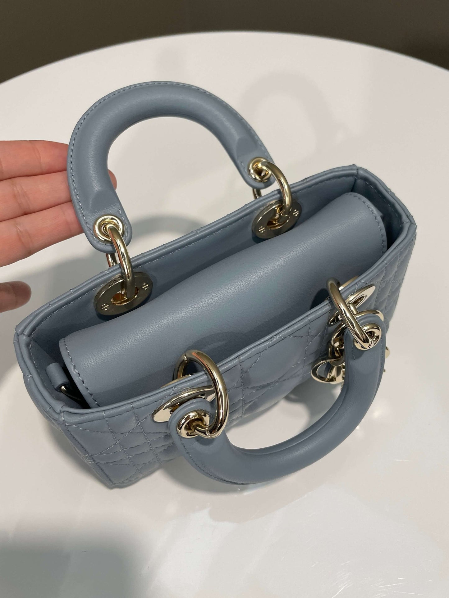 Dior Micro Lady D-Joy Bag Cloud Blue