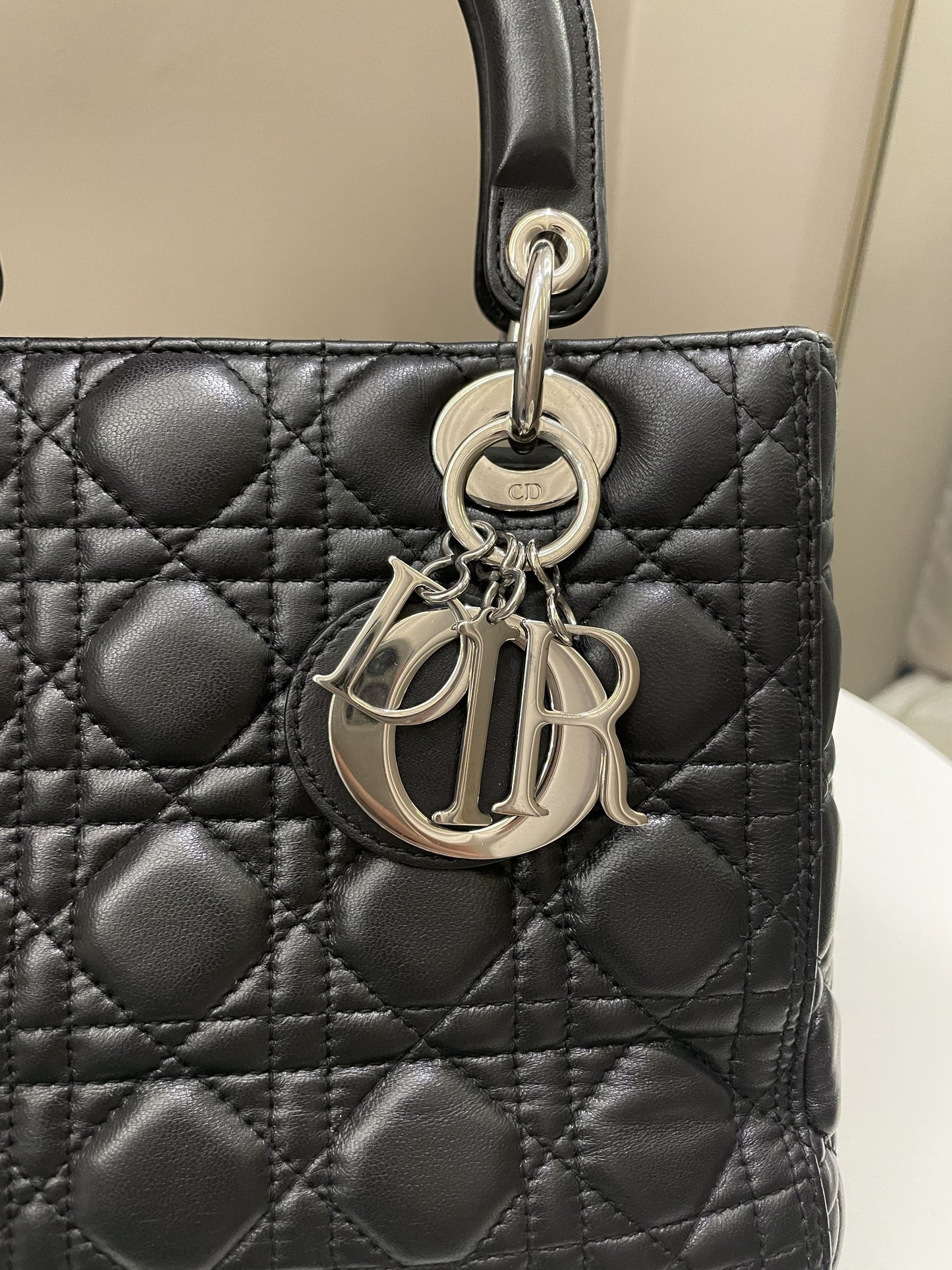 Dior Classic Lady Dior Black Lambskin