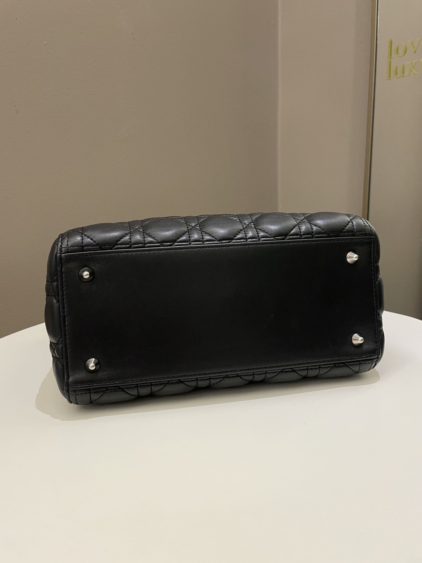 Dior Classic Lady Dior Black Lambskin