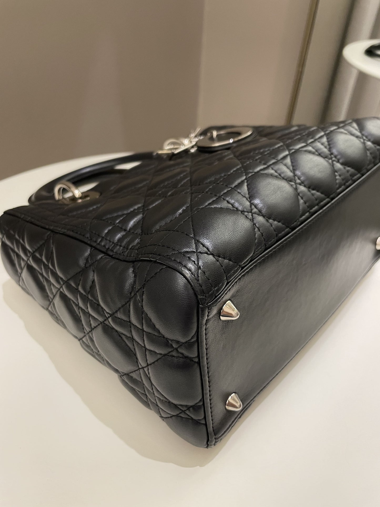 Dior Classic Lady Dior Black Lambskin