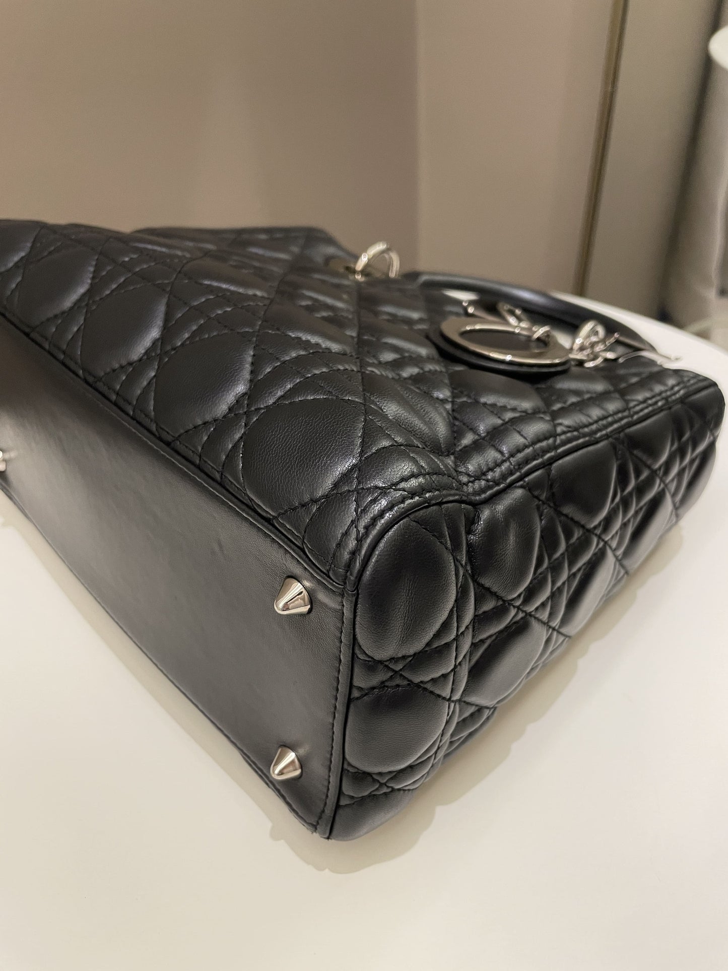 Dior Classic Lady Dior Black Lambskin