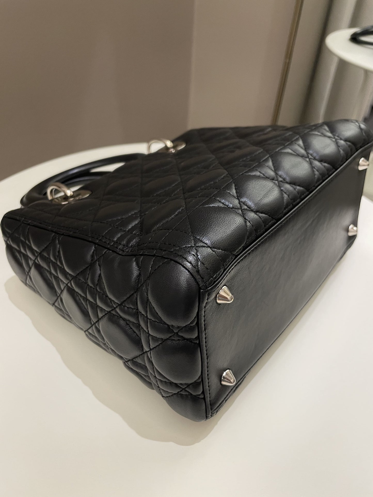 Dior Classic Lady Dior Black Lambskin