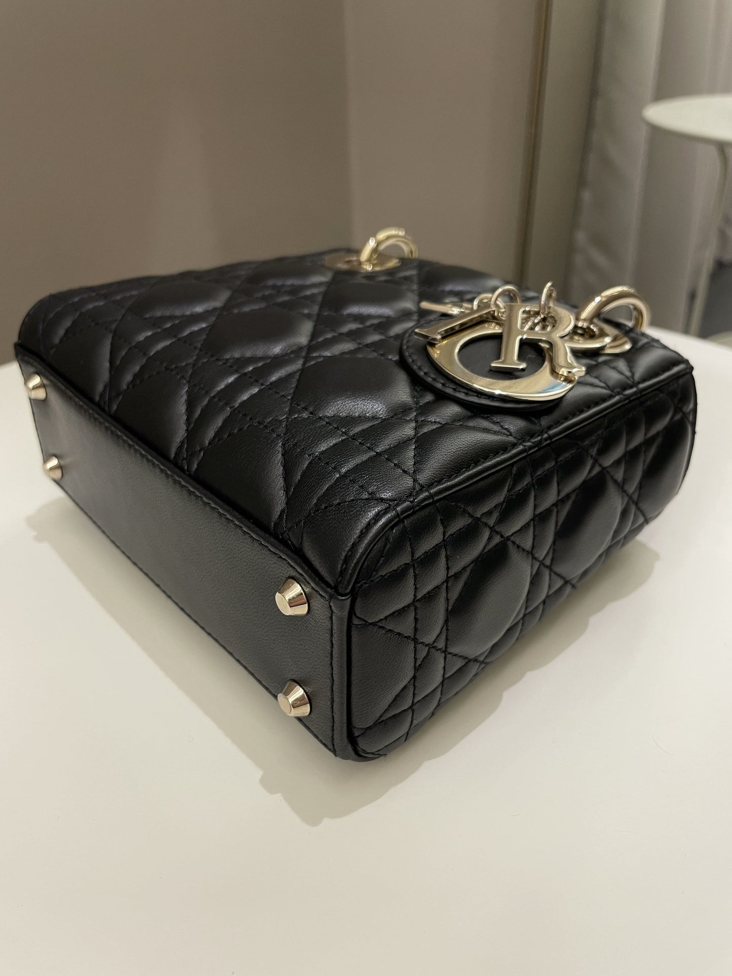 Dior Lady Dior Mini Black Lambskin