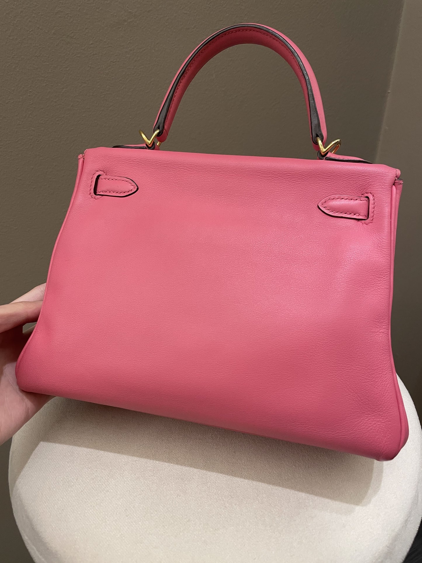 Hermes Kelly 25 Rose Azalea Swift