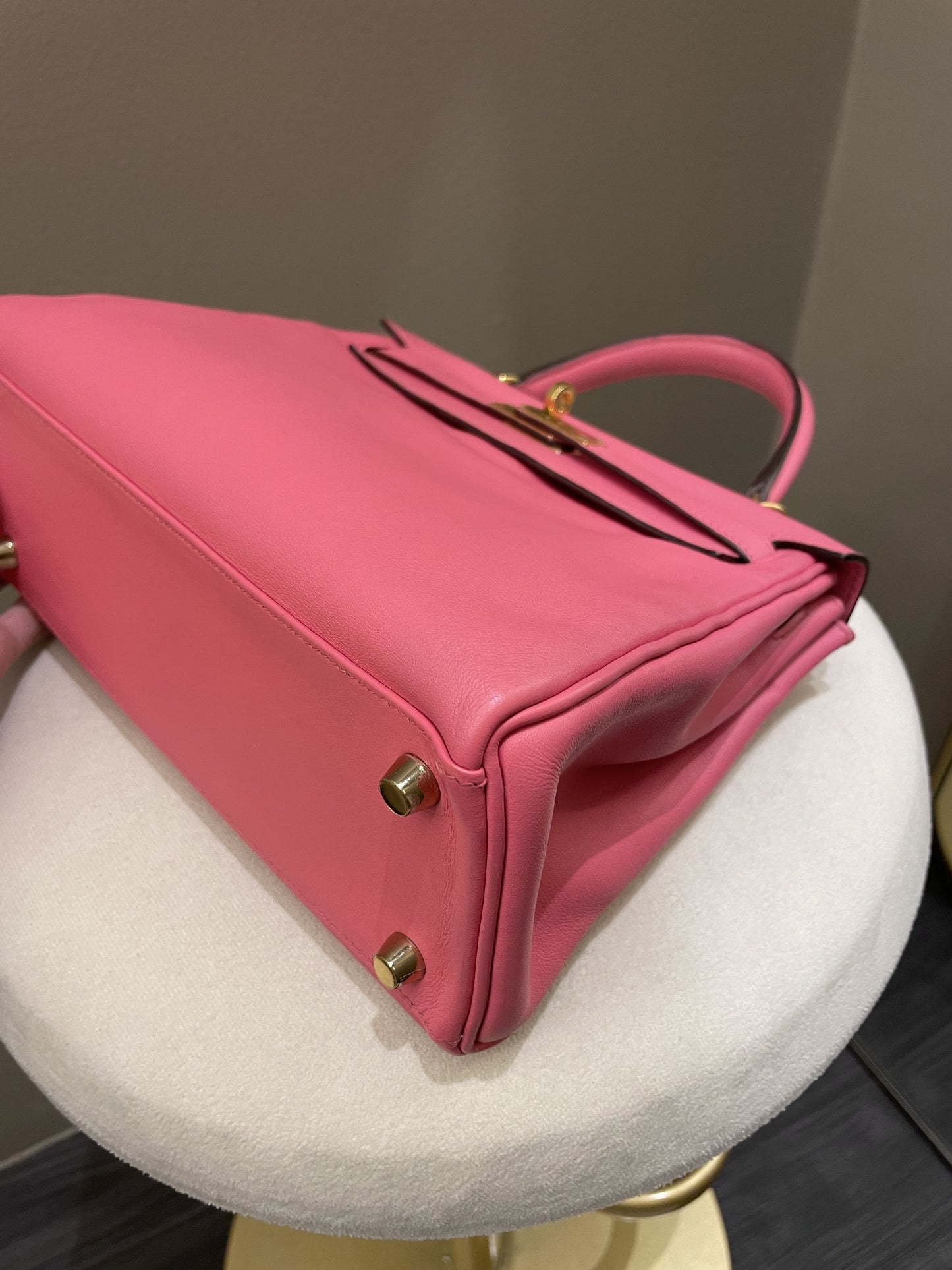 Hermes Kelly 25 Rose Azalea Swift