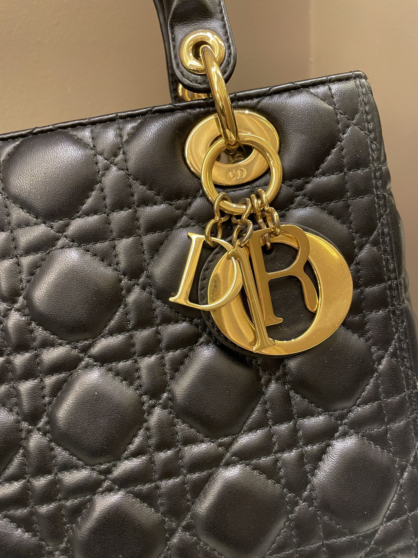 Dior Classic Lady Dior Black Lambskin