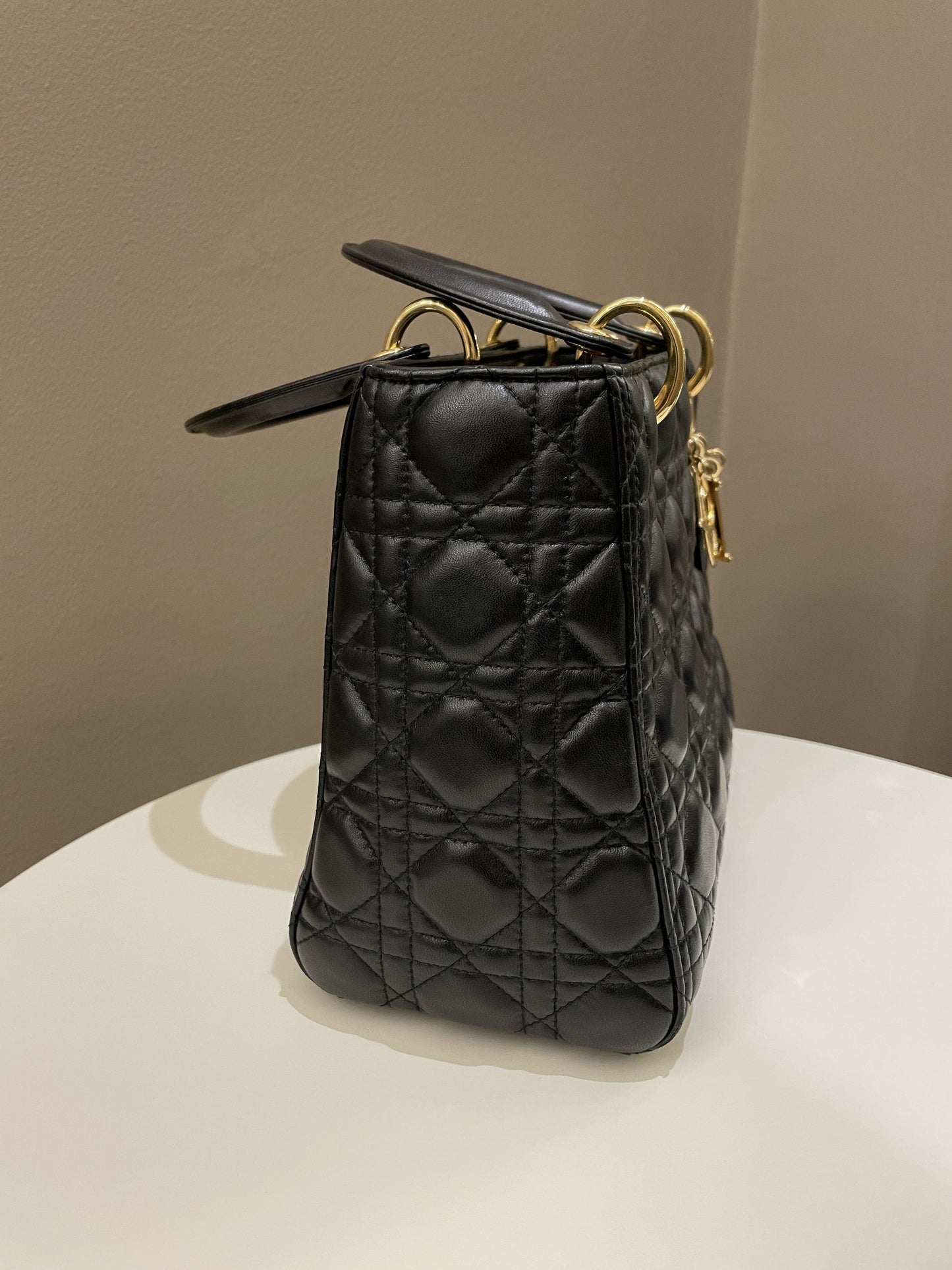 Dior Classic Lady Dior Black Lambskin