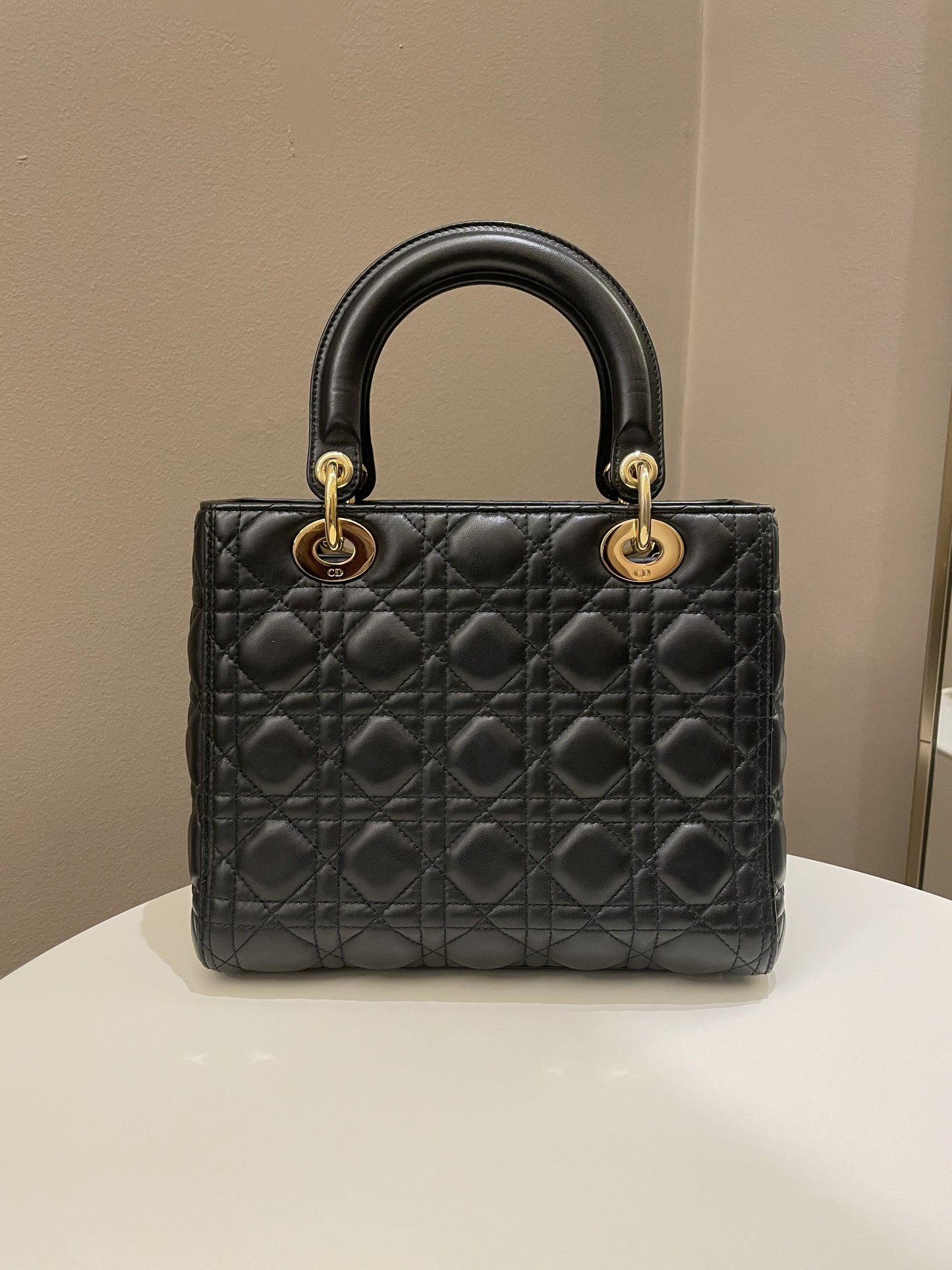 Dior Classic Lady Dior Black Lambskin