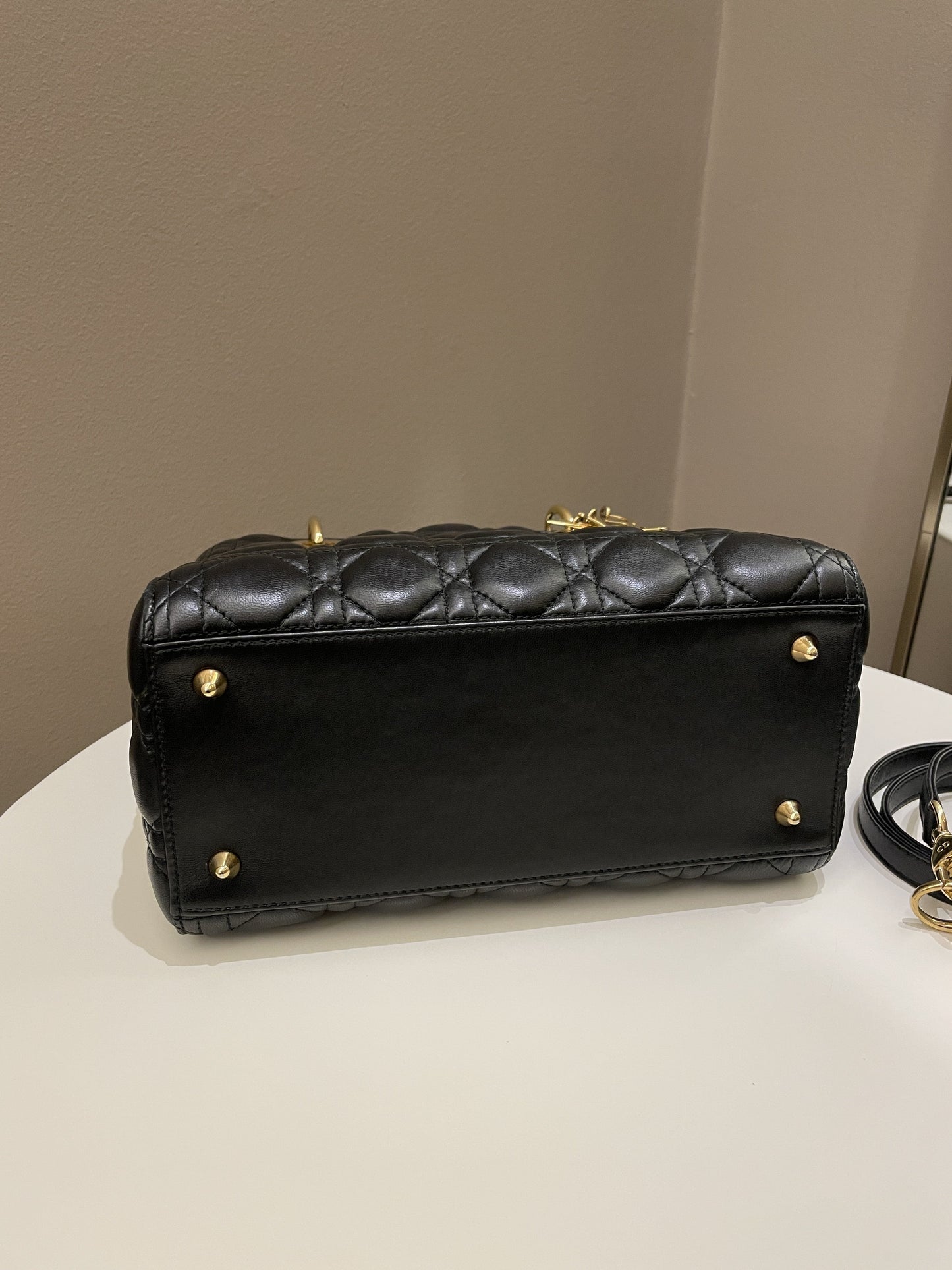 Dior Classic Lady Dior Black Lambskin