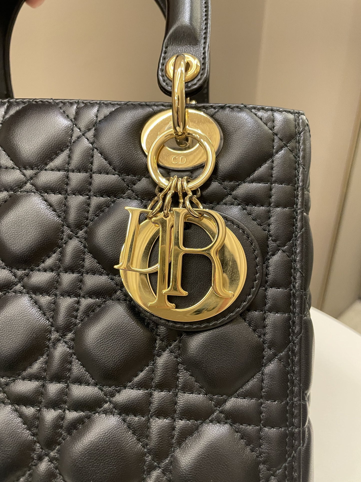 Dior Classic Lady Dior Black Lambskin