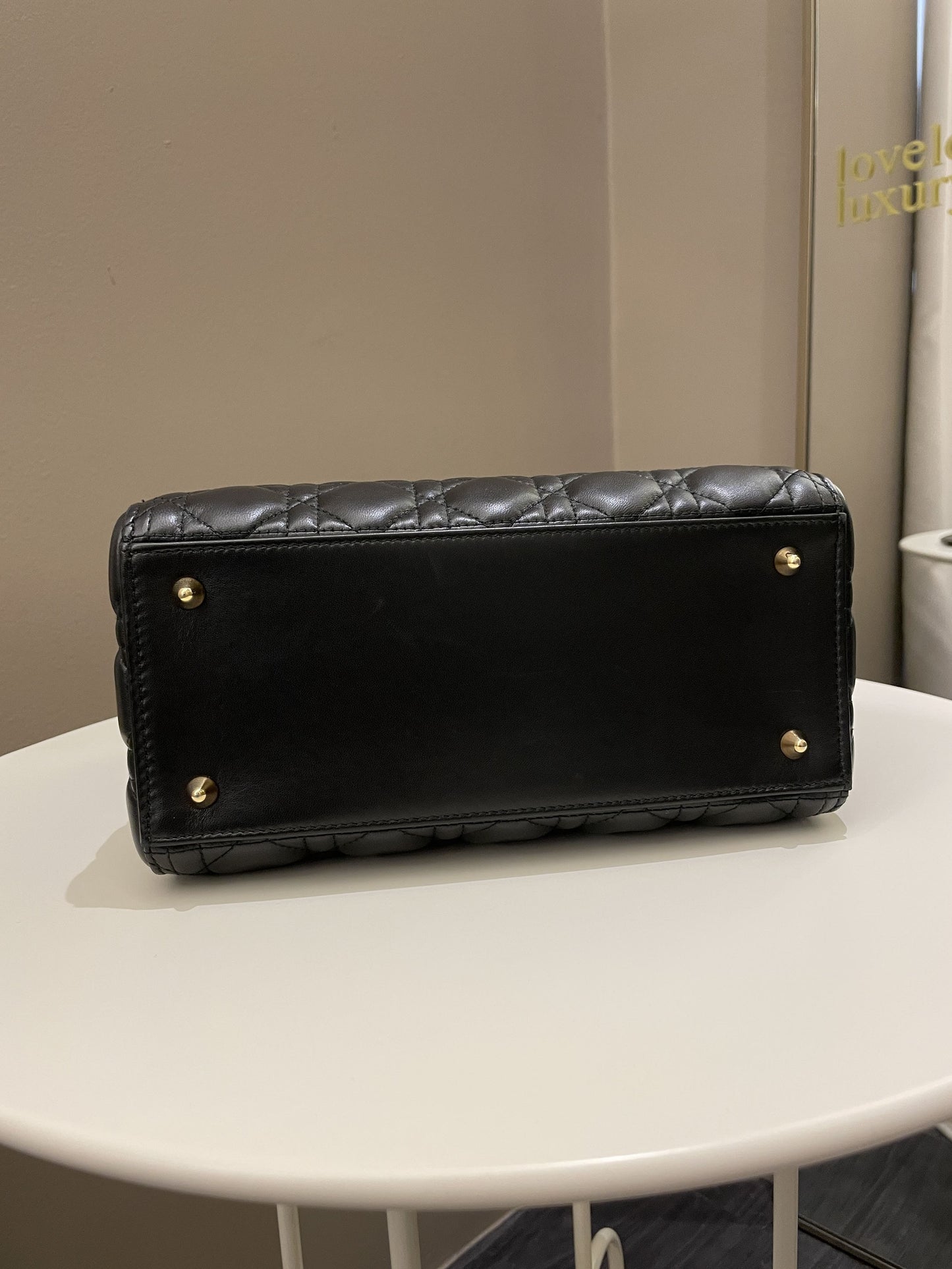 Dior Classic Lady Dior Black Lambskin