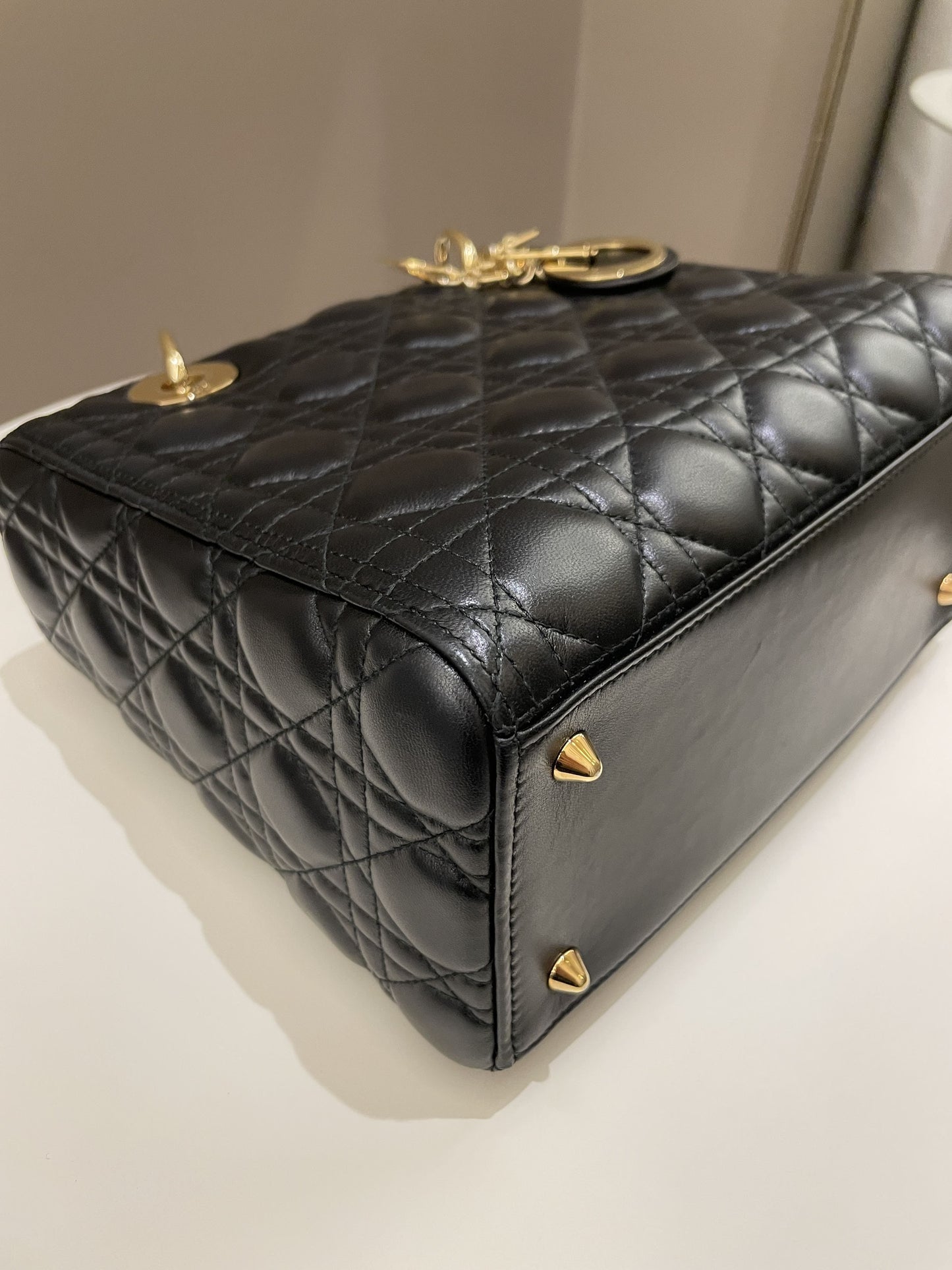 Dior Classic Lady Dior Black Lambskin