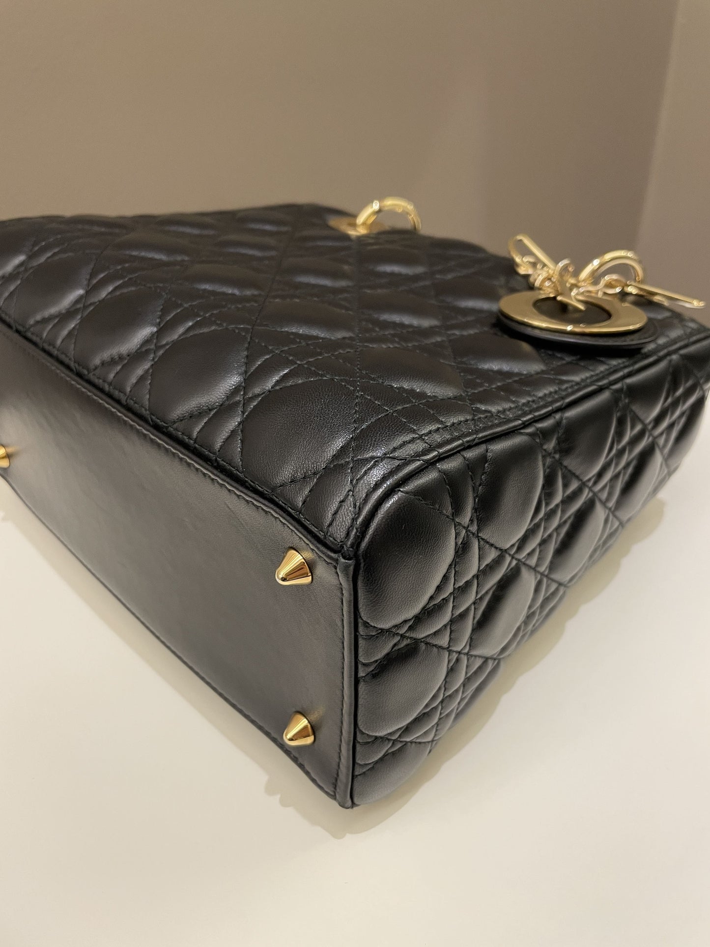 Dior Classic Lady Dior Black Lambskin