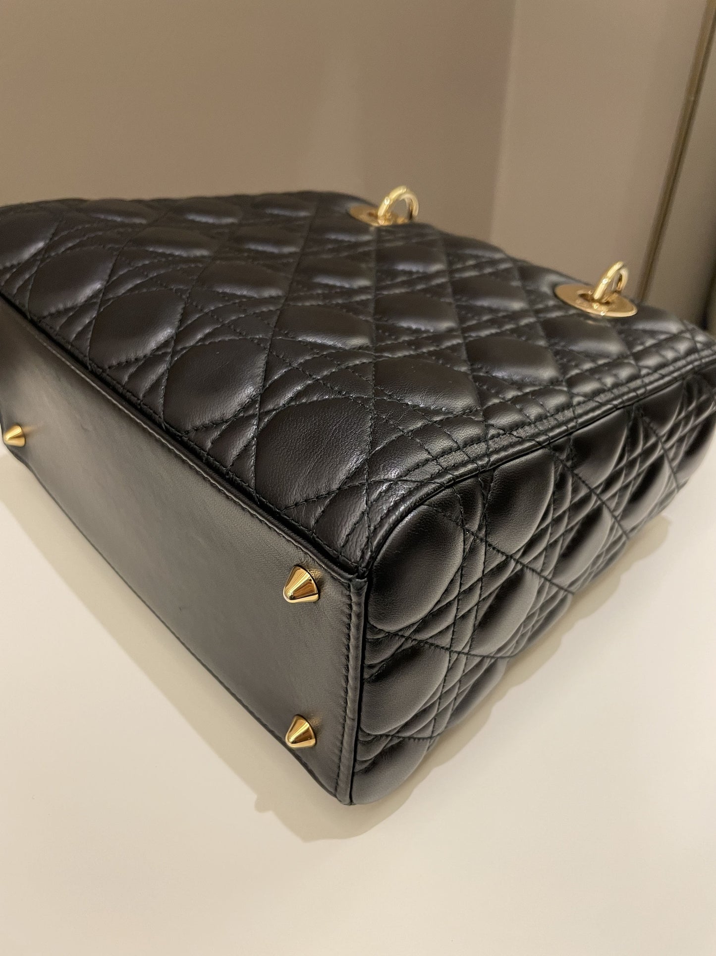 Dior Classic Lady Dior Black Lambskin