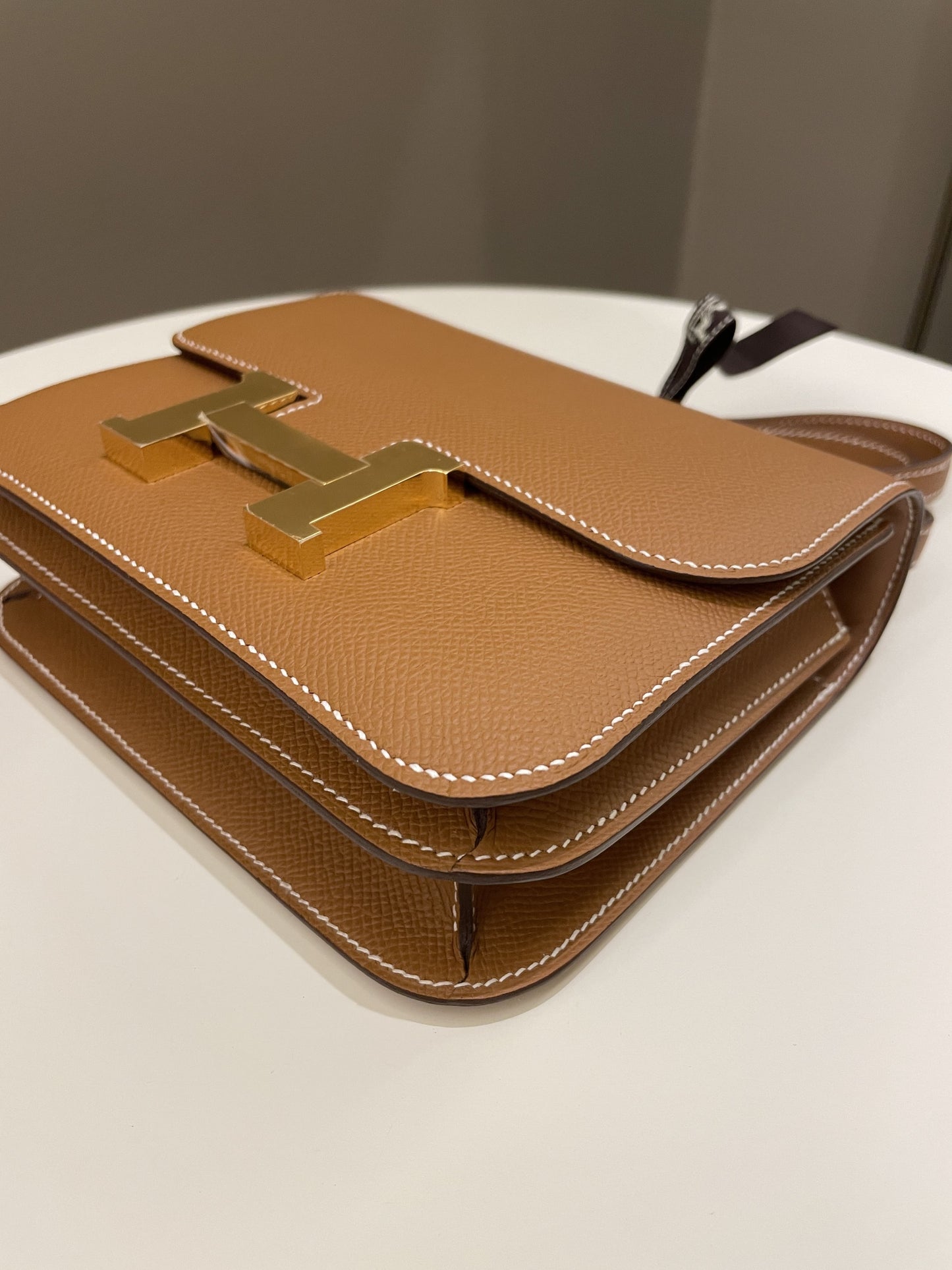 Hermes Constance 18 Gold Epsom