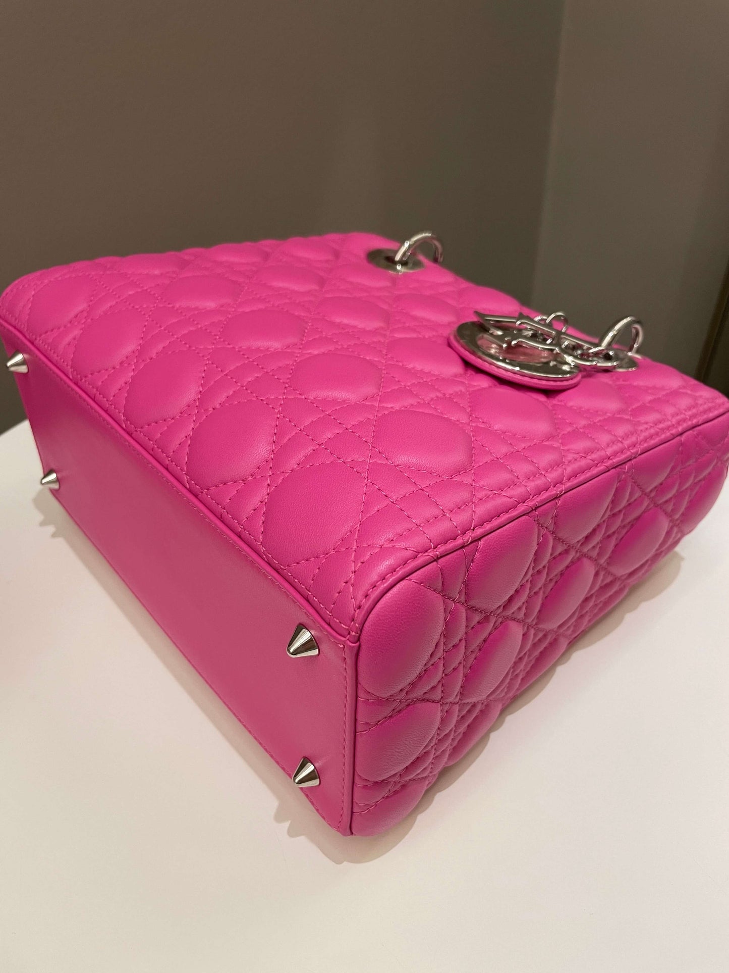 Dior Classic Lady Dior Bubble Gum Pink Lambskin