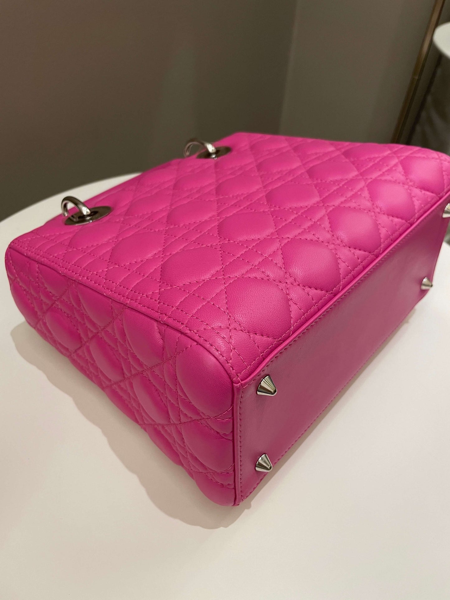 Dior Classic Lady Dior Bubble Gum Pink Lambskin