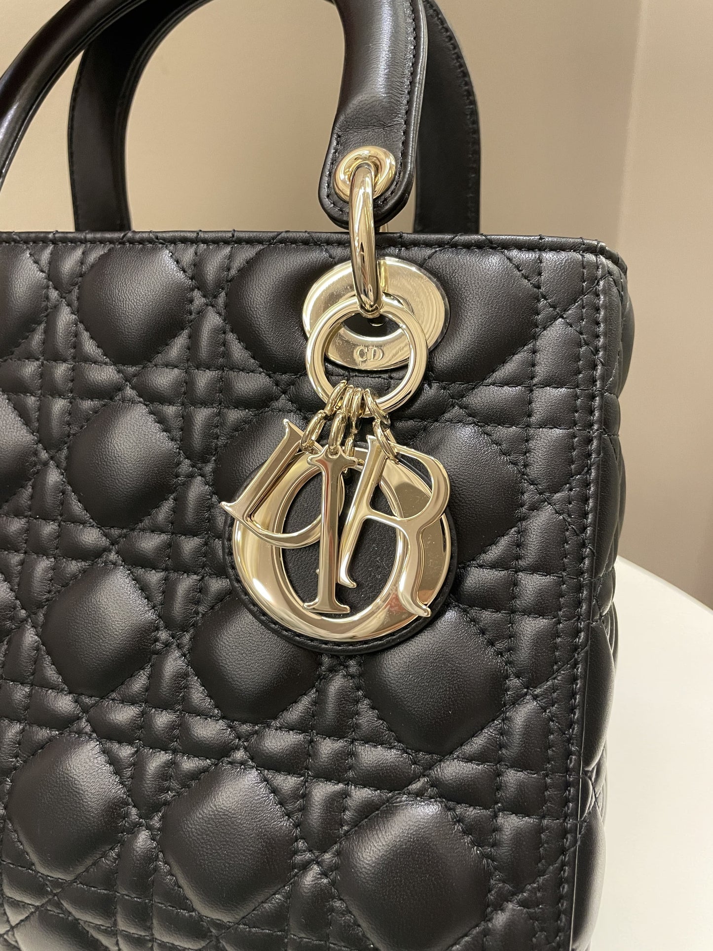 Dior Classic Lady Dior Black Lambskin