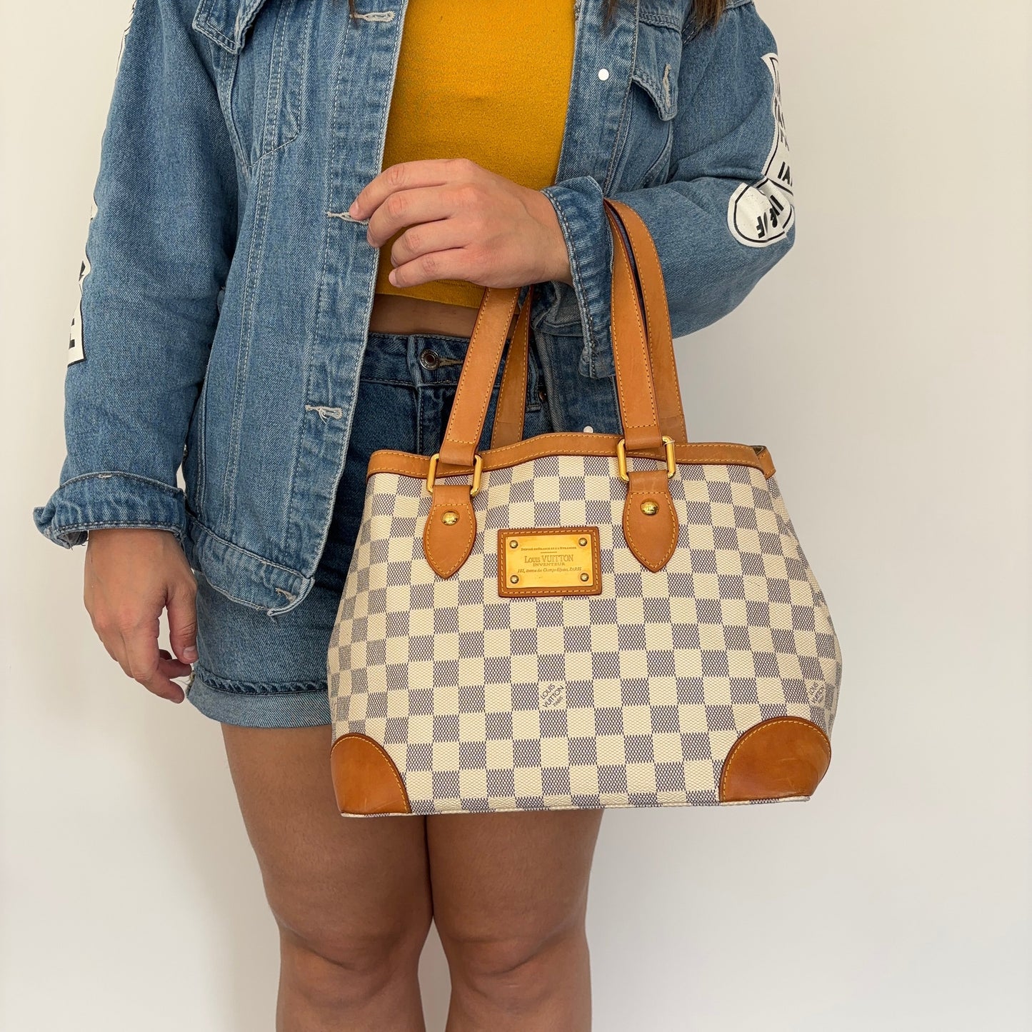 Louis Vuitton Damier Azur Hampstead CA2141 (2011)