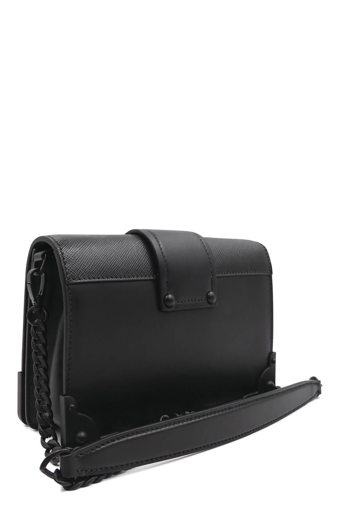 Small Cahier Shoulder Bag	Black