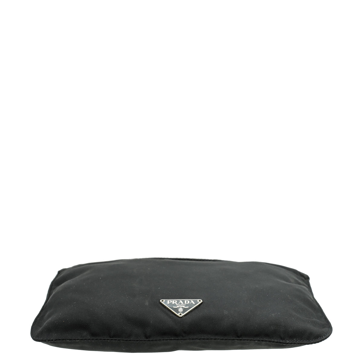 Prada Black Nylon Zip Small Pouch