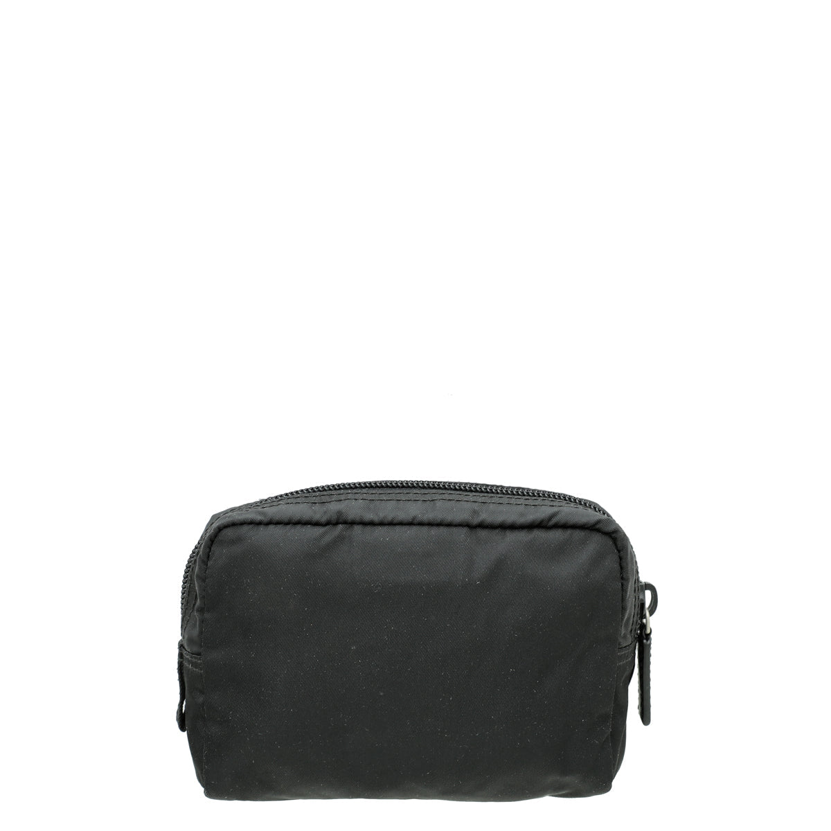 Prada Black Vela Nylon Mini Pouch