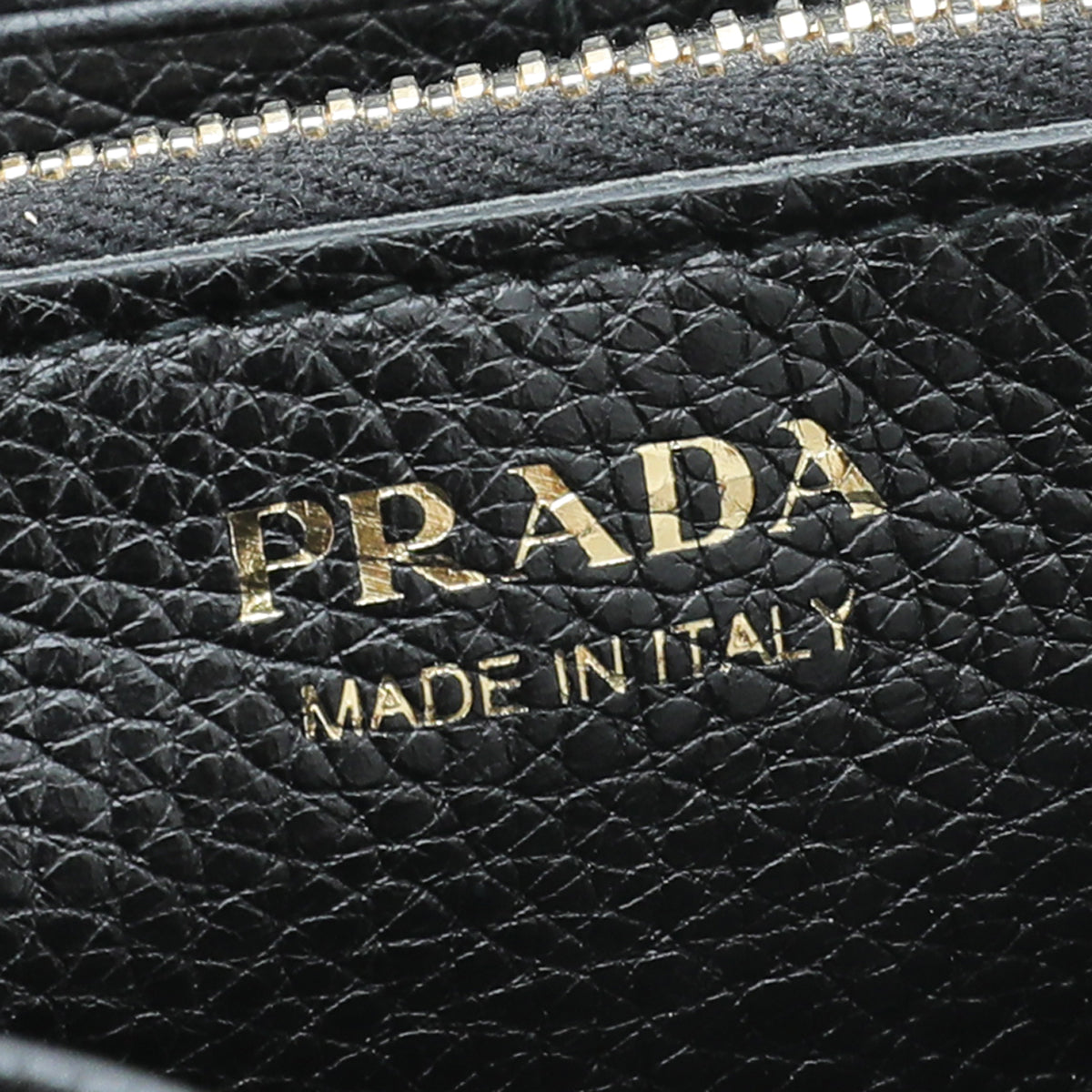 Prada Black Continental Wallet