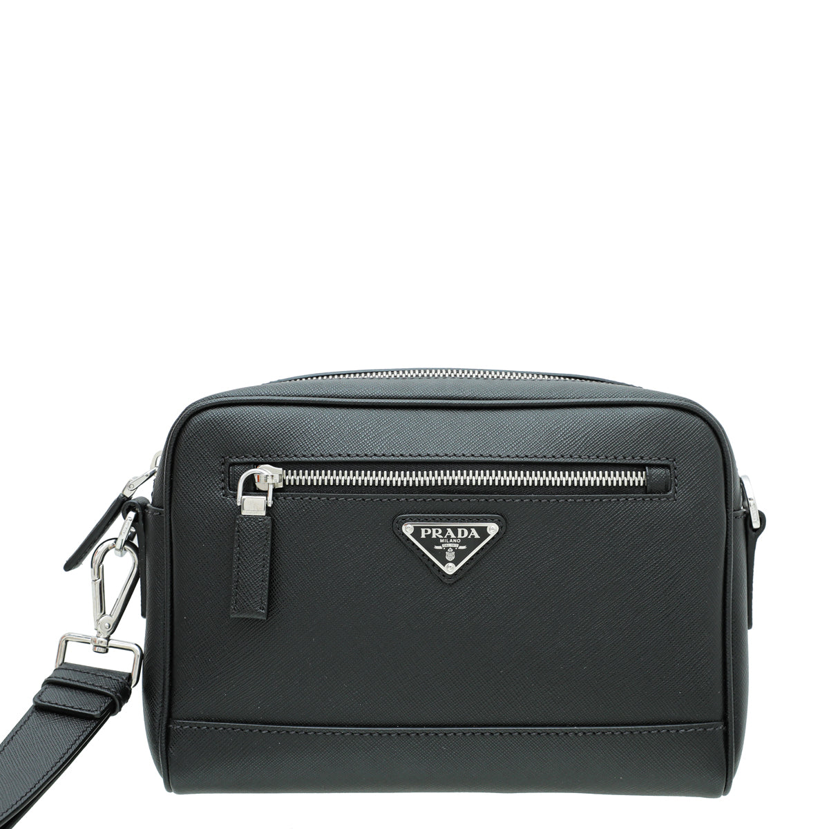 Prada Black Wristlet Messenger Bag