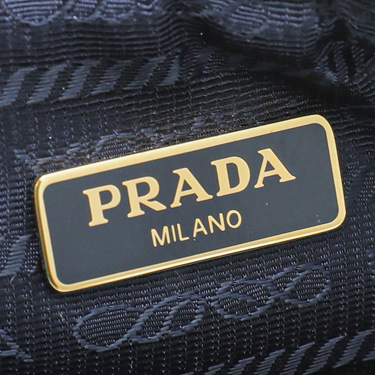 Prada Blue Double Zip Camera Bag