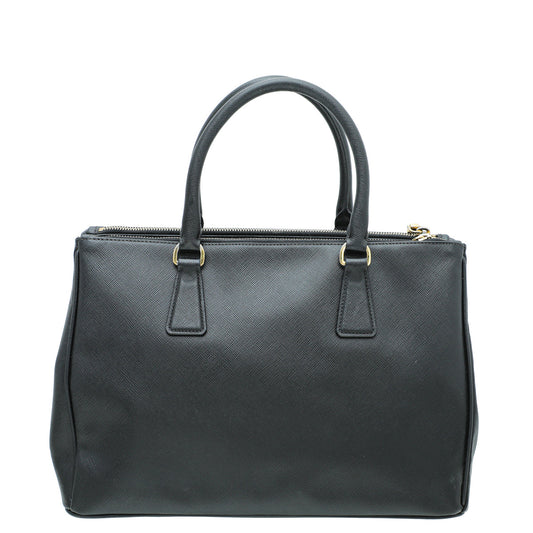 Prada Black Galleria Tote Large Bag