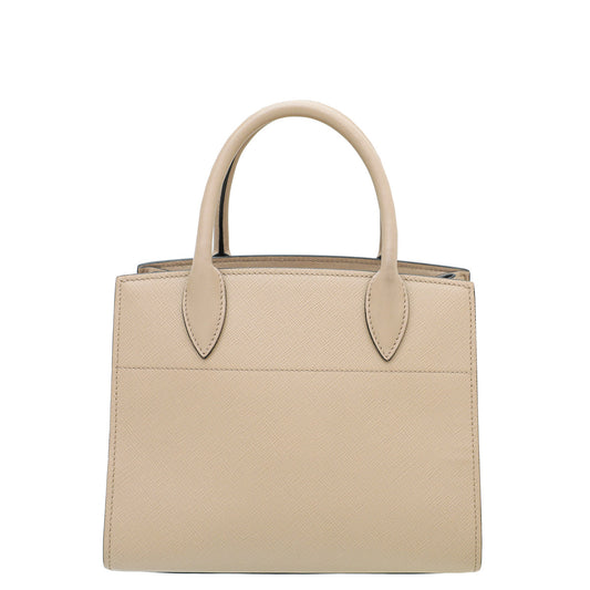 Prada Bicolor City Bibliotheque Mini Bag