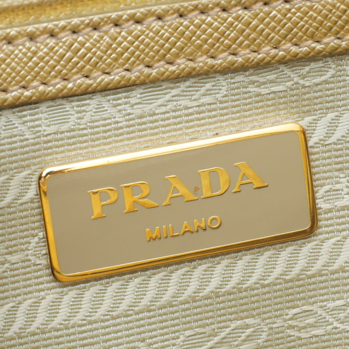 Prada Platino Lux Galleria Medium Bag