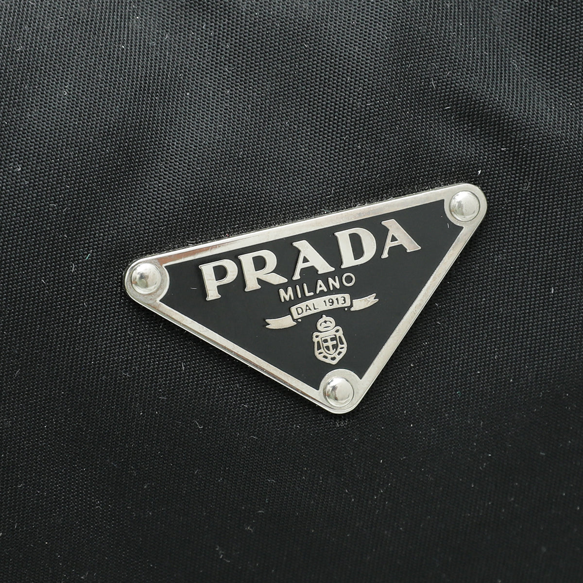 Prada Black Nylon Vela Sport Shoulder Ba