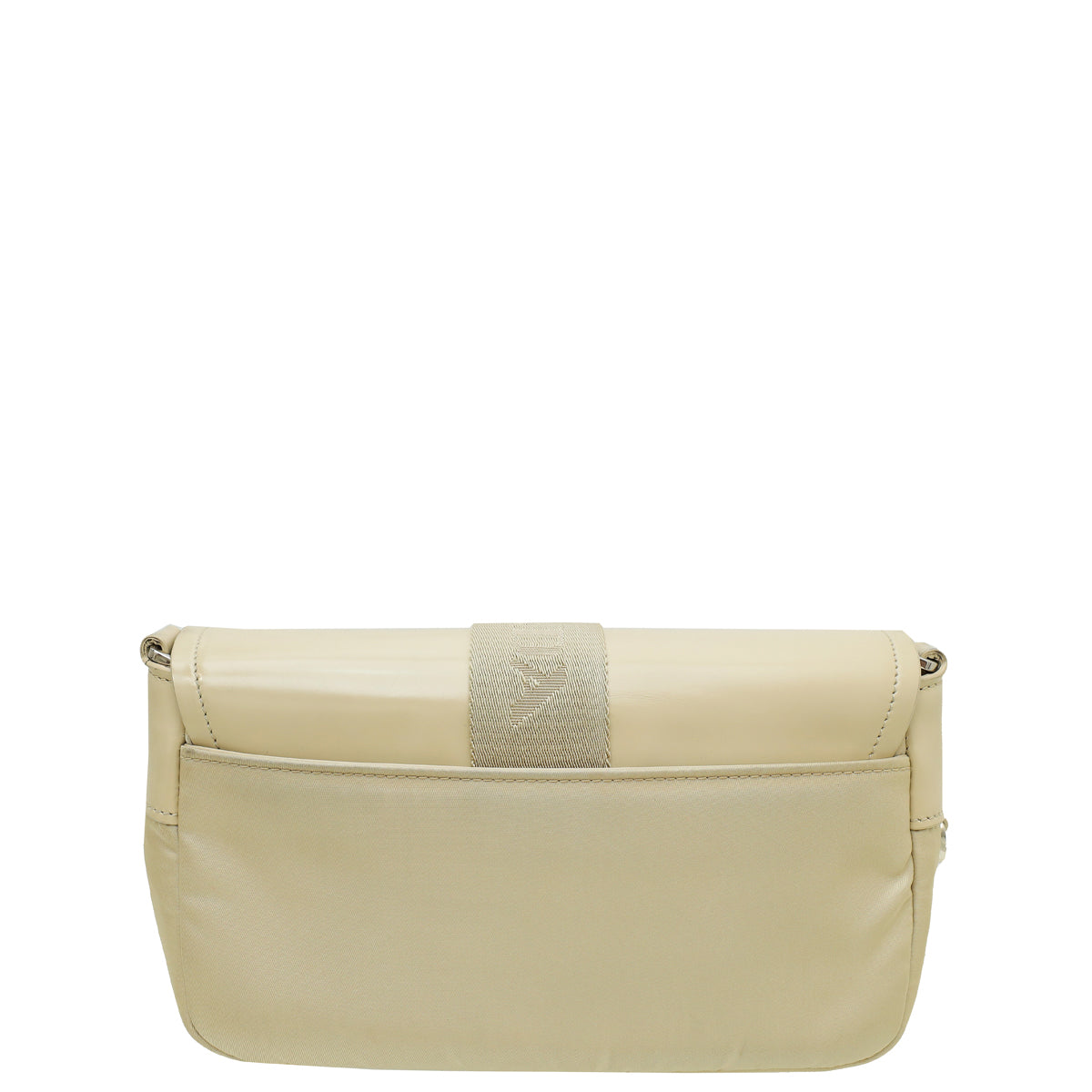 Prada Beige Pocket Nylon and Brushed Bag