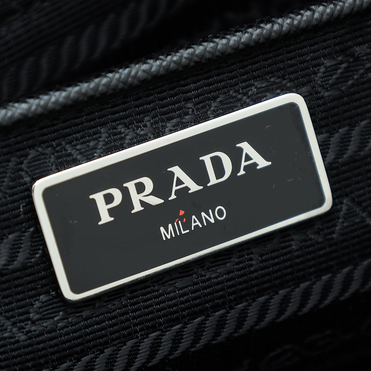 Prada Black Re-Nylon Medium Backpack Bag