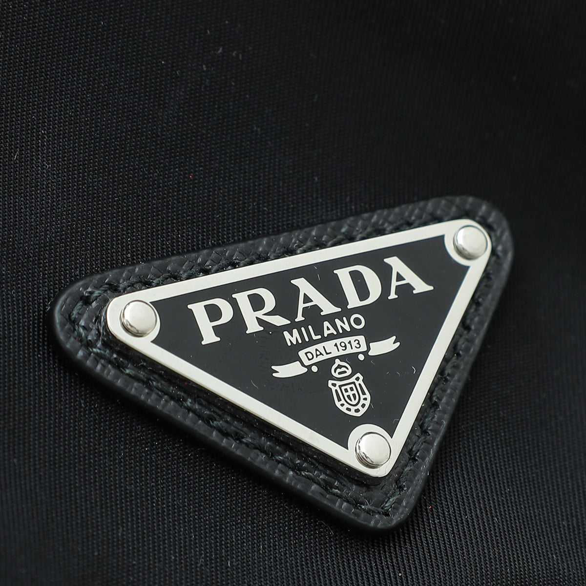 Prada Black Re-Nylon Medium Backpack Bag