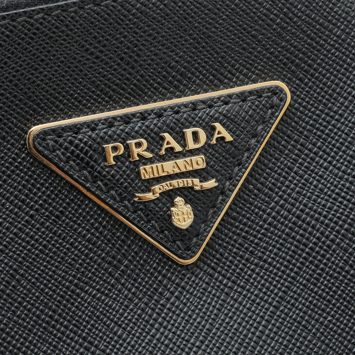 Prada Black Lux Galleria Large Tote Bag