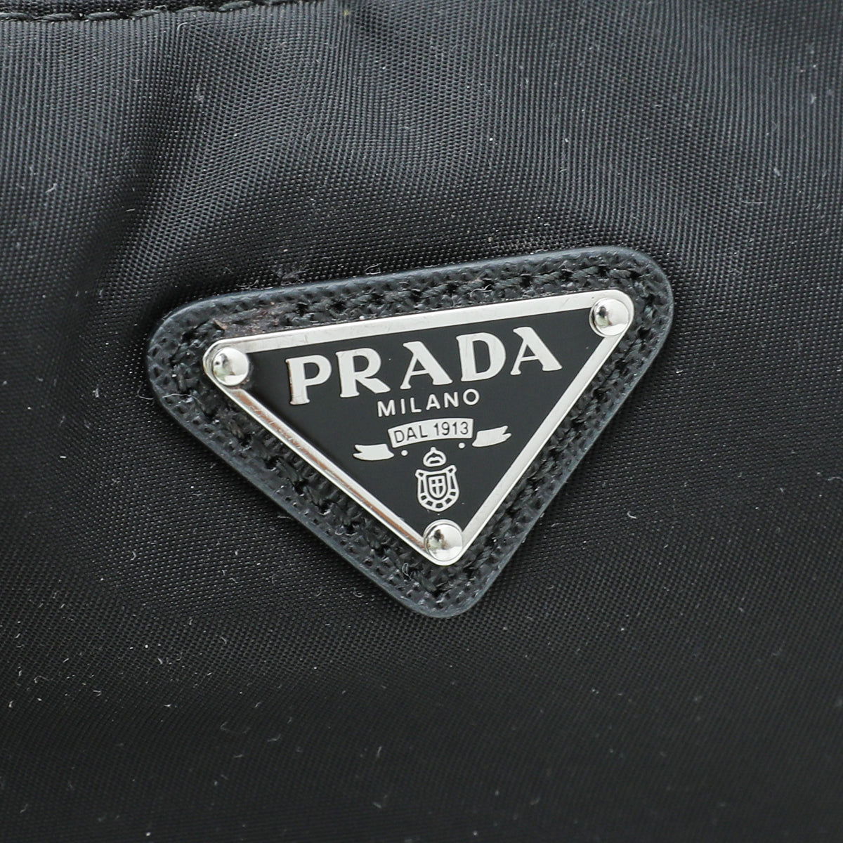 Prada Black Re-Nylon Re-Edition 2005 Mini Bag