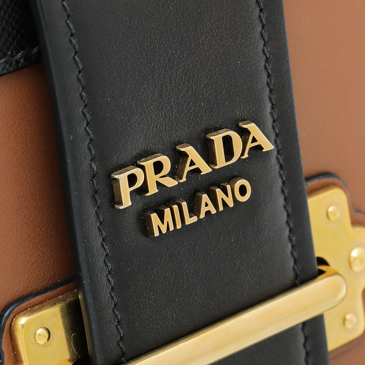 Prada Bicolor Cahier Bag