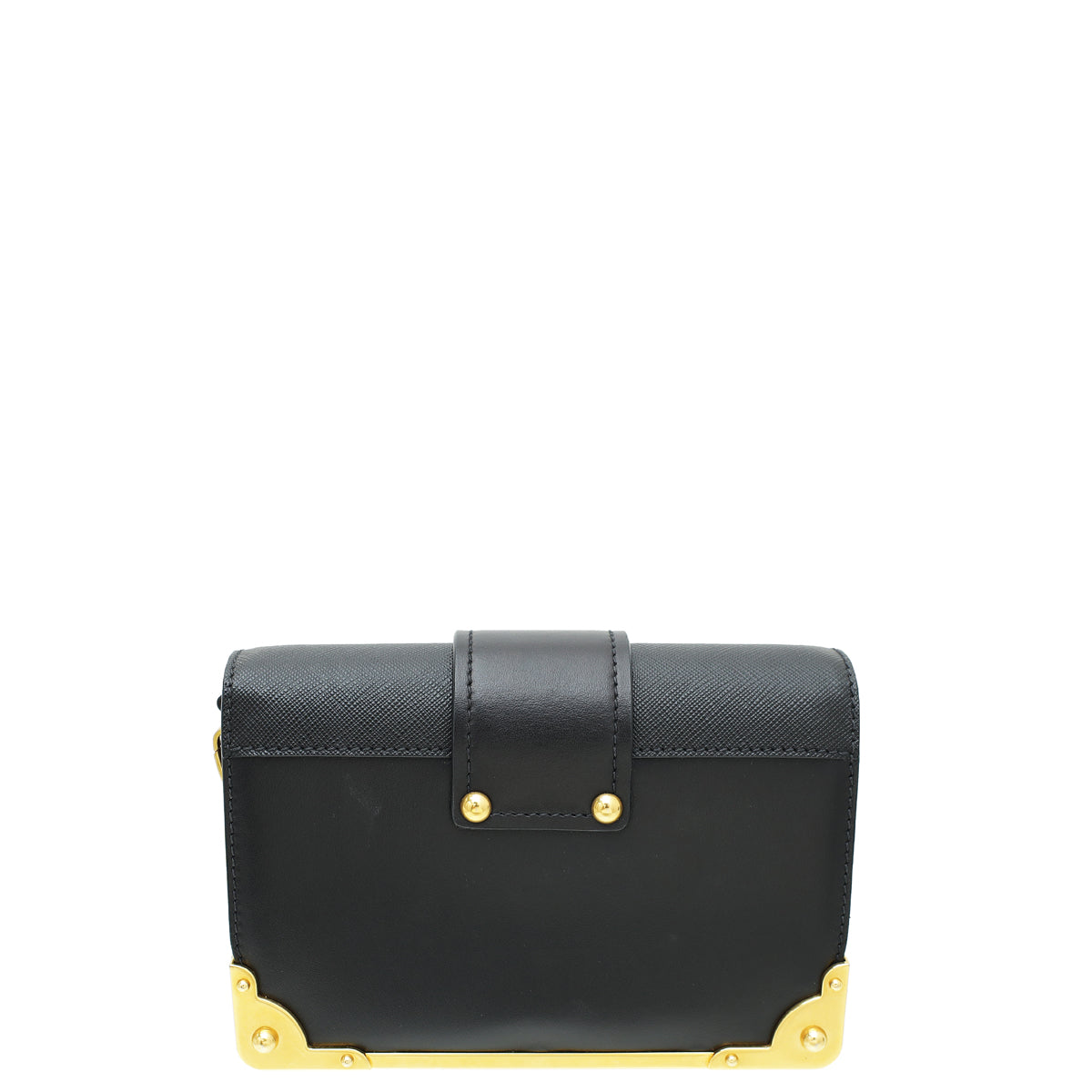 Prada Black Cahier Chain Shoulder Bag