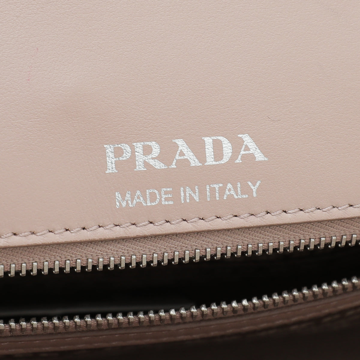 Prada Bicolor Diagramme Flap Large Bag