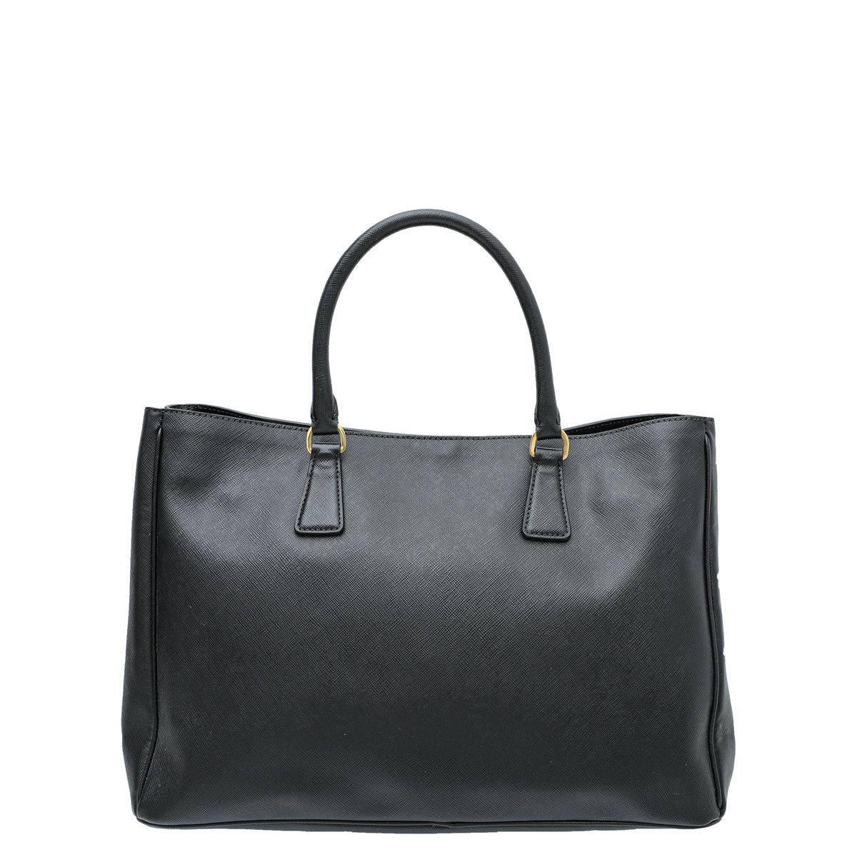 Prada Black Lux Gardener's Large Tote Bag