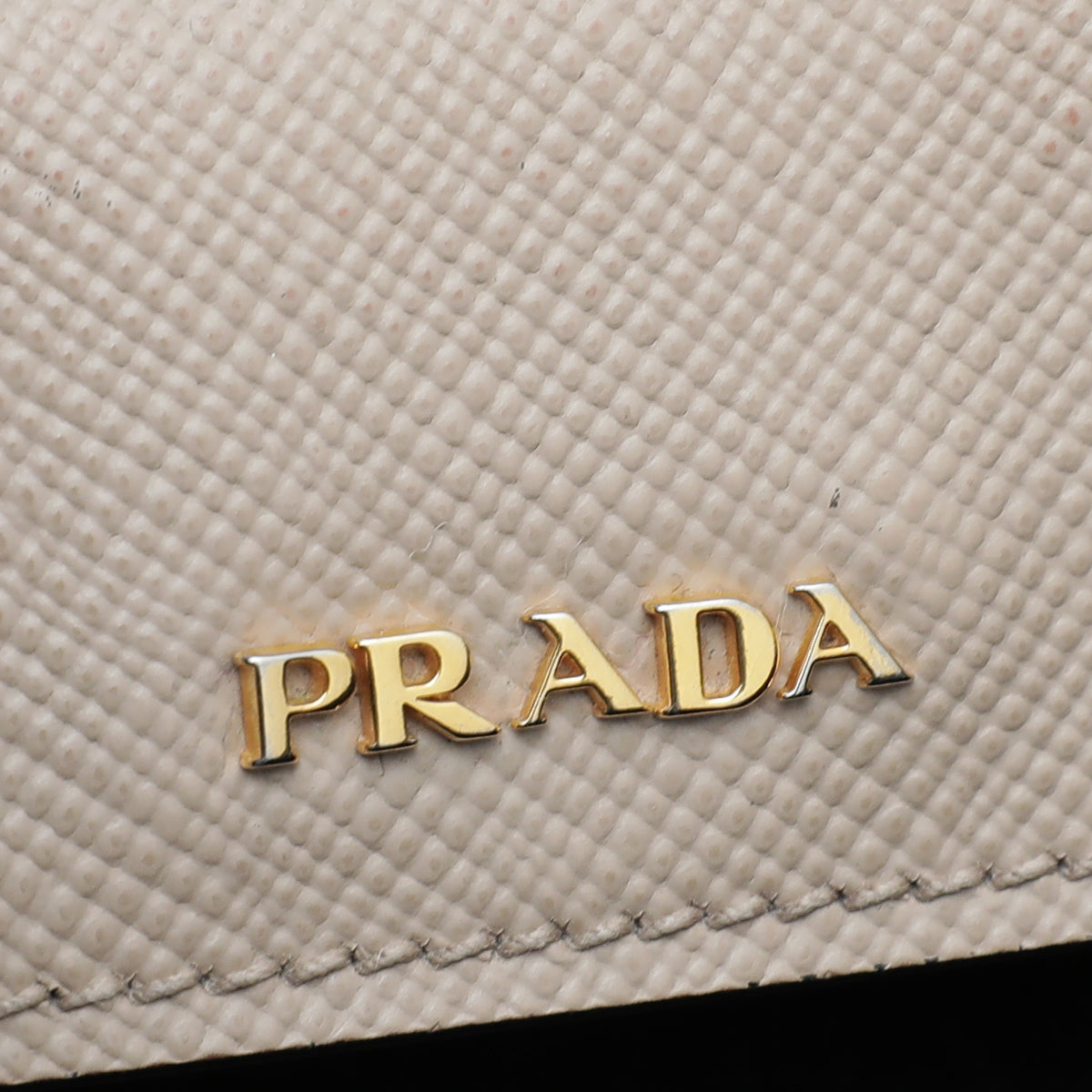 Prada Nude Cuir Double Small Bag