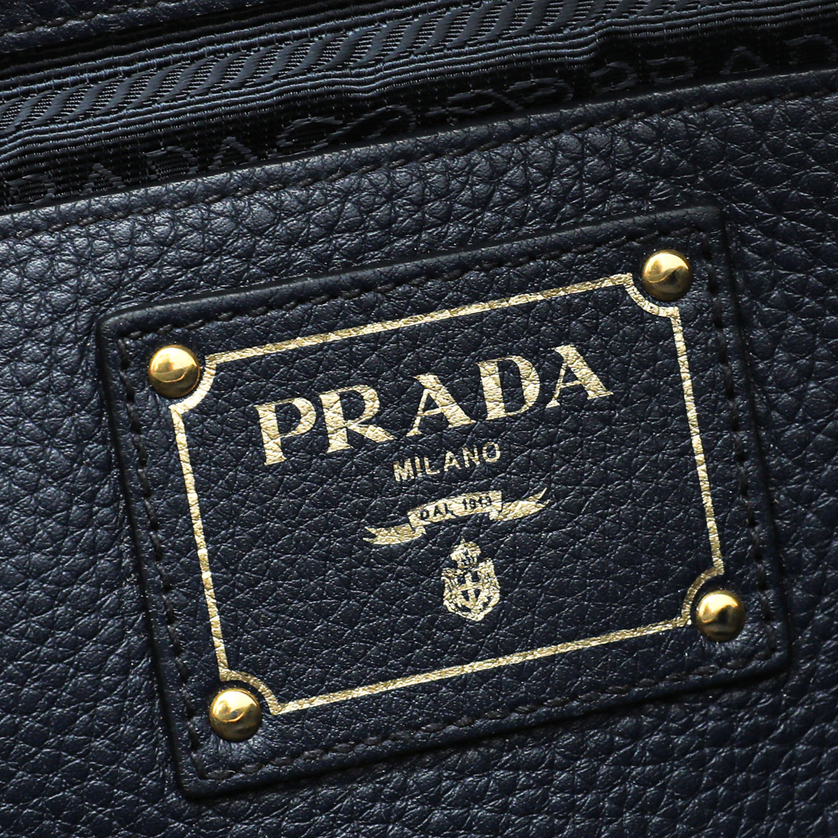 Prada Baltico Vitello Daino Bauletto Convertible Medium Bag