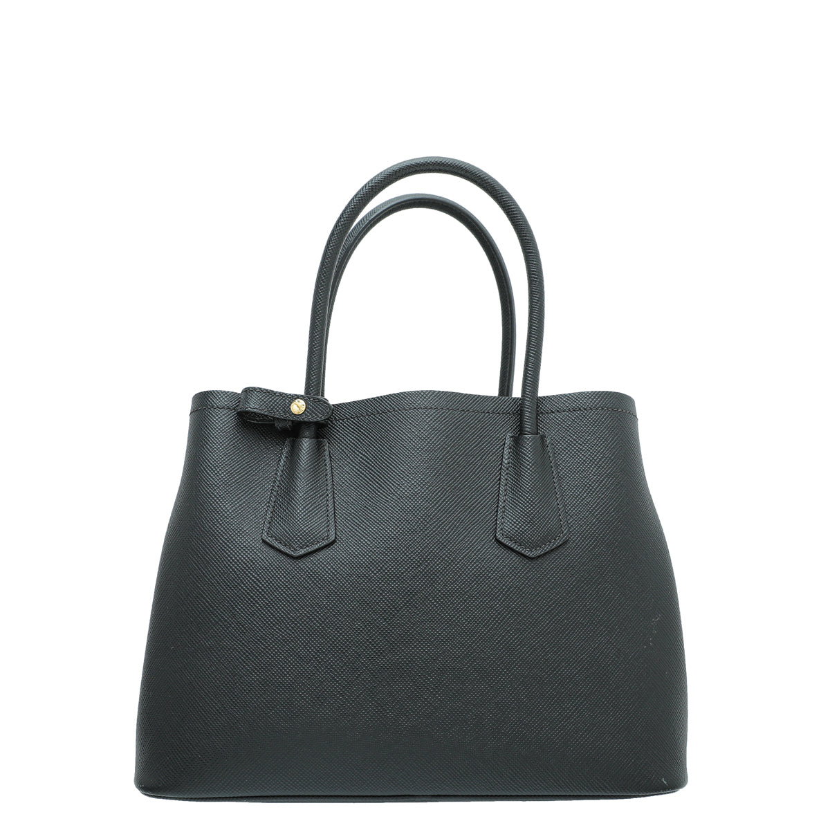 Prada Black Cuir Double Small Bag