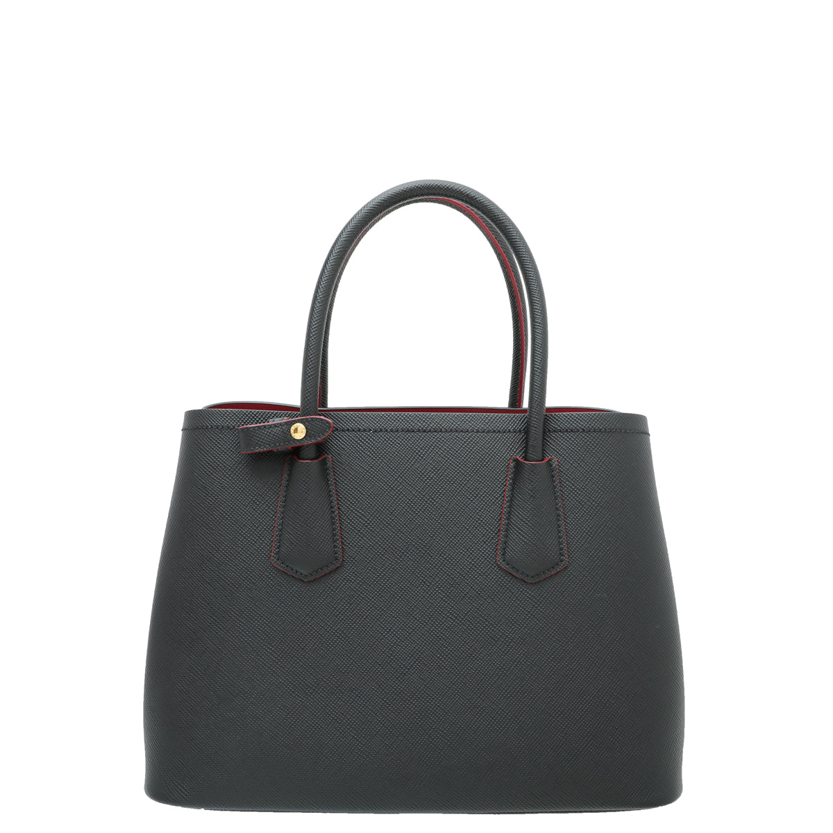 Prada Black Cuir Double Small Bag