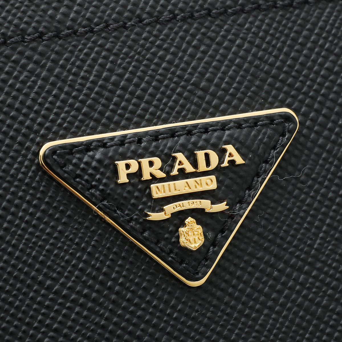 Prada Black Cuir Double Small Bag