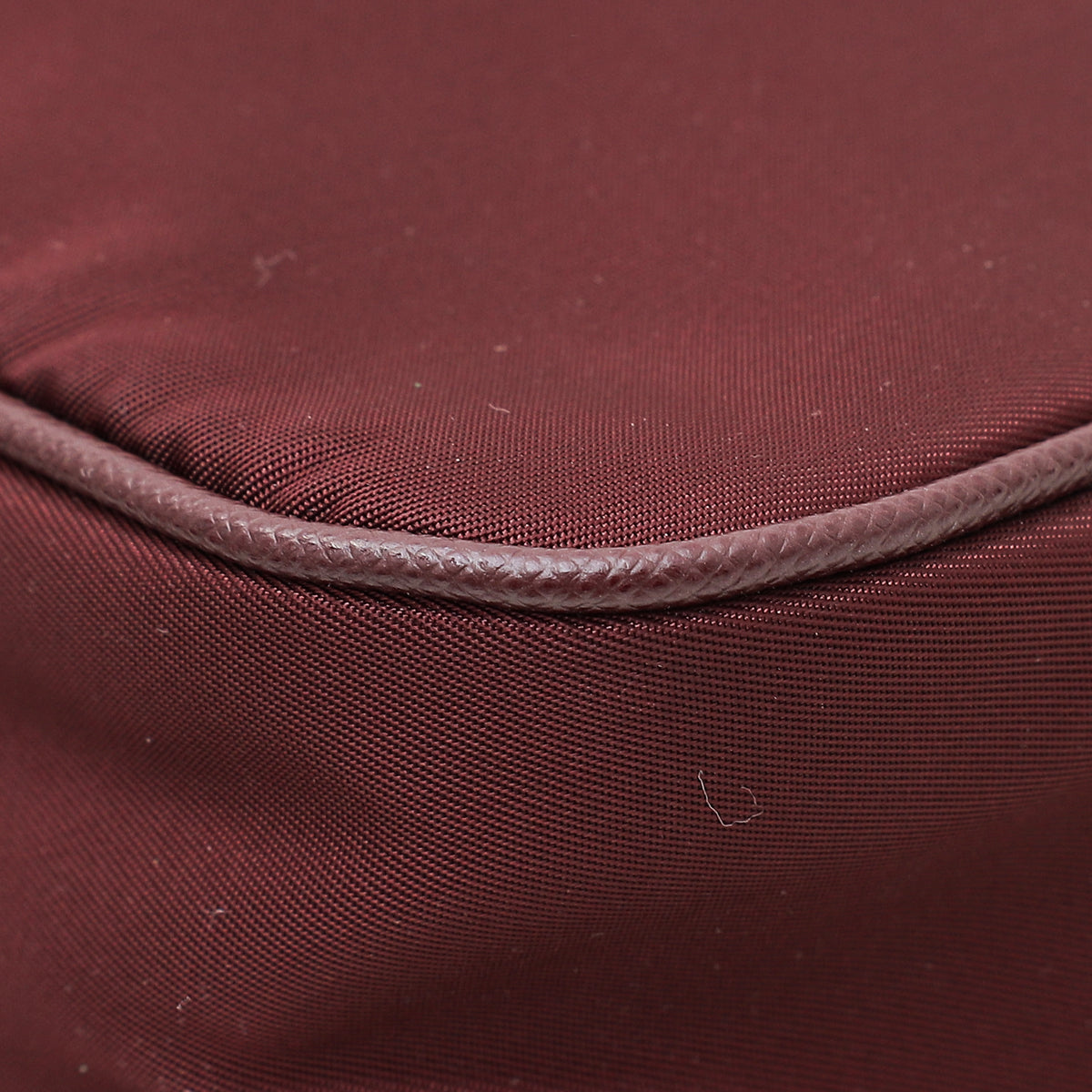 Prada Burgundy Re-Nylon Tessuto Re-Edition 2005 Bag